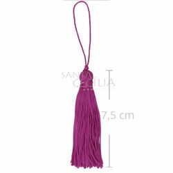 Tassel Pingente de Seda 10 unid - Pink